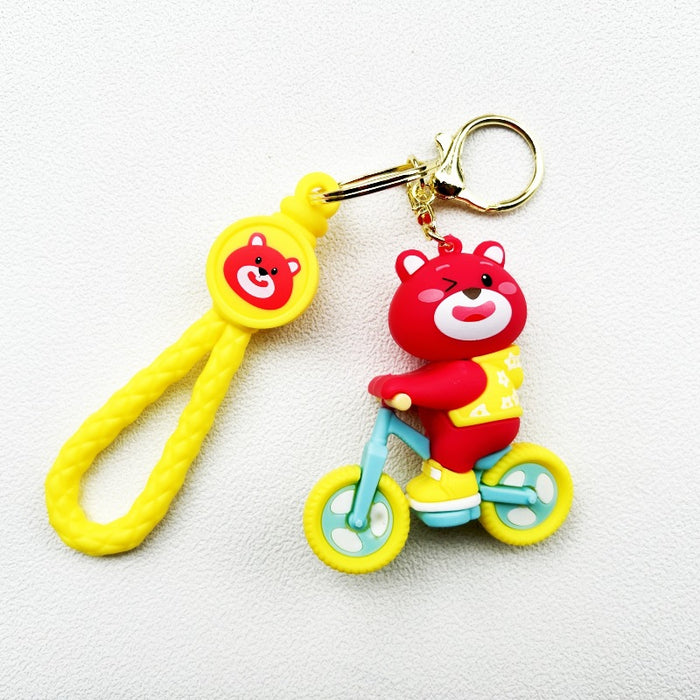 Wholesale PVC Cartoon Doll Keychain JDC-KC-WuYi113