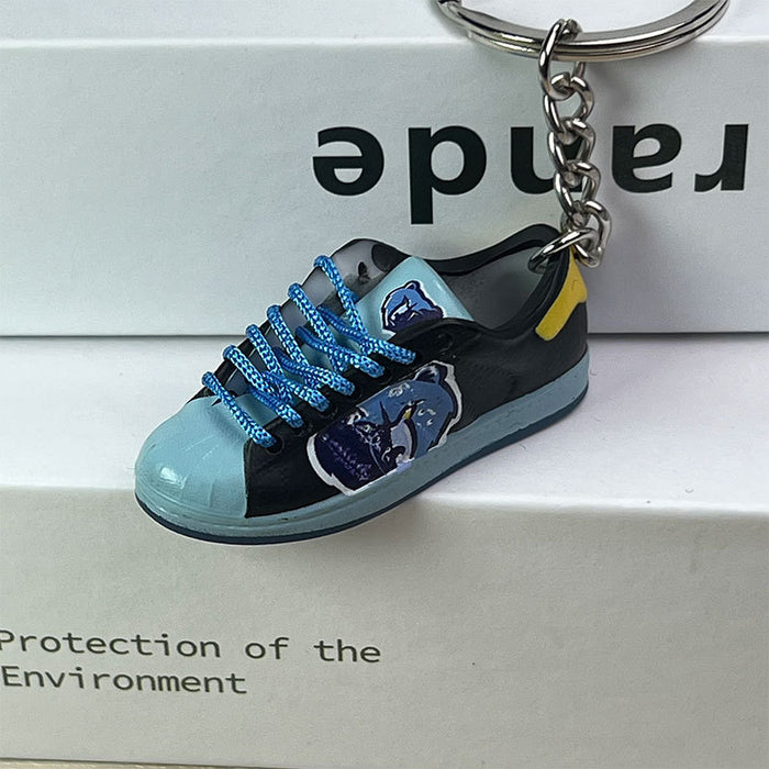 Wholesale PVC Mini Board Shoe Keychain (F) JDC-KC-XingS011