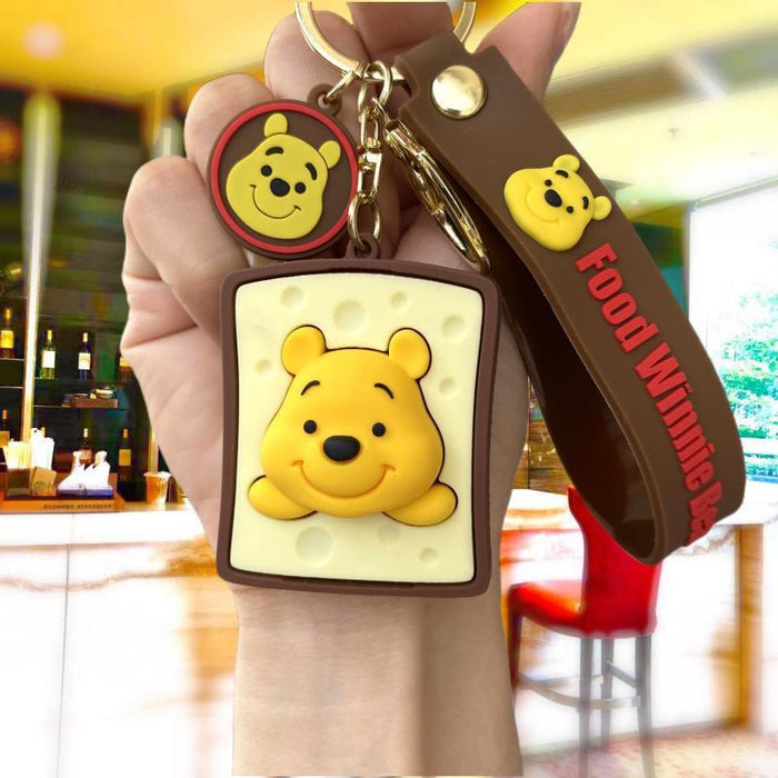 Wholesale Silicone Cartoon Doll Keychain JDC-KC-MingT103