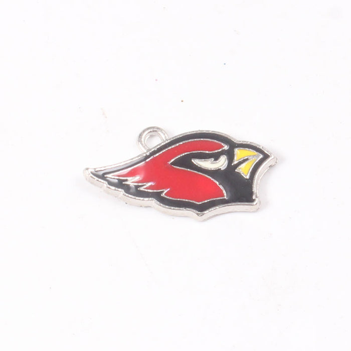 Wholesale Sports Football Drop Oil Team Pendant Mixed logo Drop Oil Sports Series Pendant