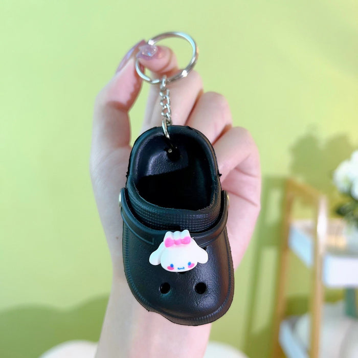 Wholesale of Mini Hole Shoes PVC Keychains (S) JDC-KC-LuoYan001