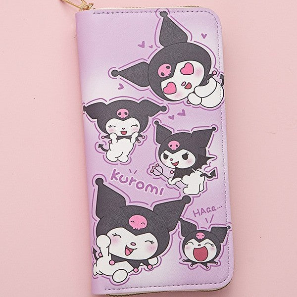 Wholesale Long Wallet Large Capacity Wallet Zipper Card Bag