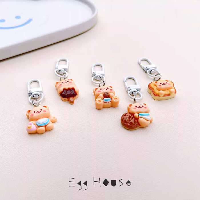 Wholesale Cartoon Cute Pendant Keychain Bookbag Keychain