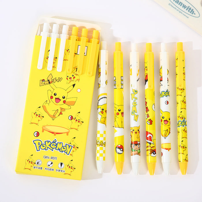 Wholesale 6pcs/box Plastic Cartoon Click Gel Pen JDC-PN-Ceguan001