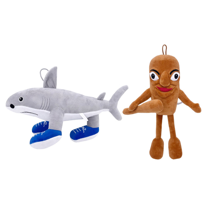 Wholesale Doll toy wooden stick figure pendant shark doll
