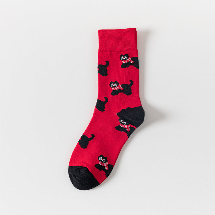Wholesale Socks, cartoon women's socks, needle cotton socks, long socks