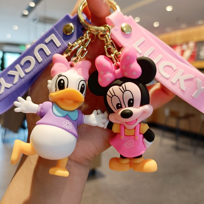 Wholesale Cartoon Doll Silicone Keychain JDC-KC-SuCheng001