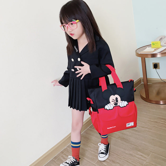 Wholesale Cartoon tote bag, large capacity single shoulder crossbody bag