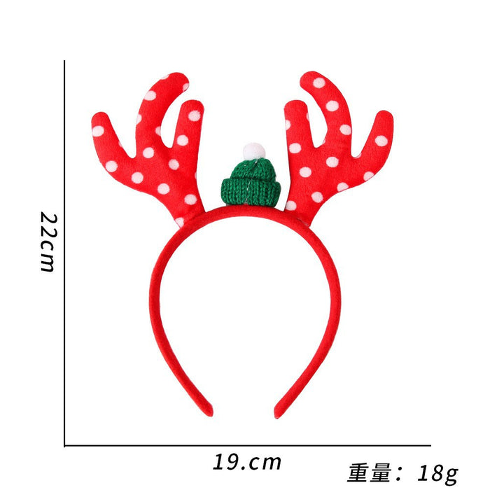 Wholesale Christmas Decorative Headband Elf Hat Headwear Party Supplies  Leg Headband