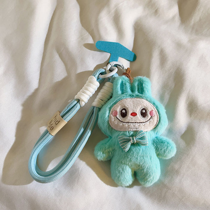 Wholesale Plush plush toy phone case pendant backpack keychain hanging chain wrist strap