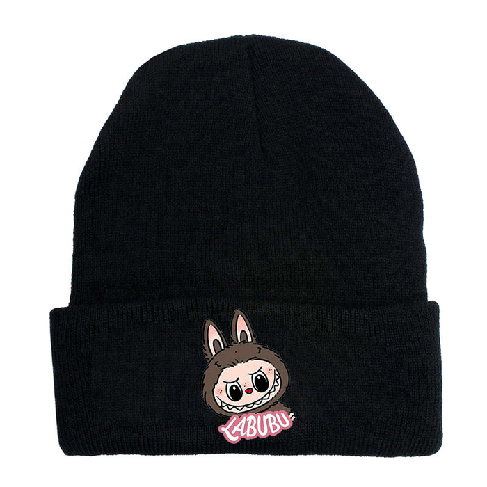 Wholesale   knitted hat autumn and winter new wool hat adult outdoor warm hat cross-border cartoon cold hat