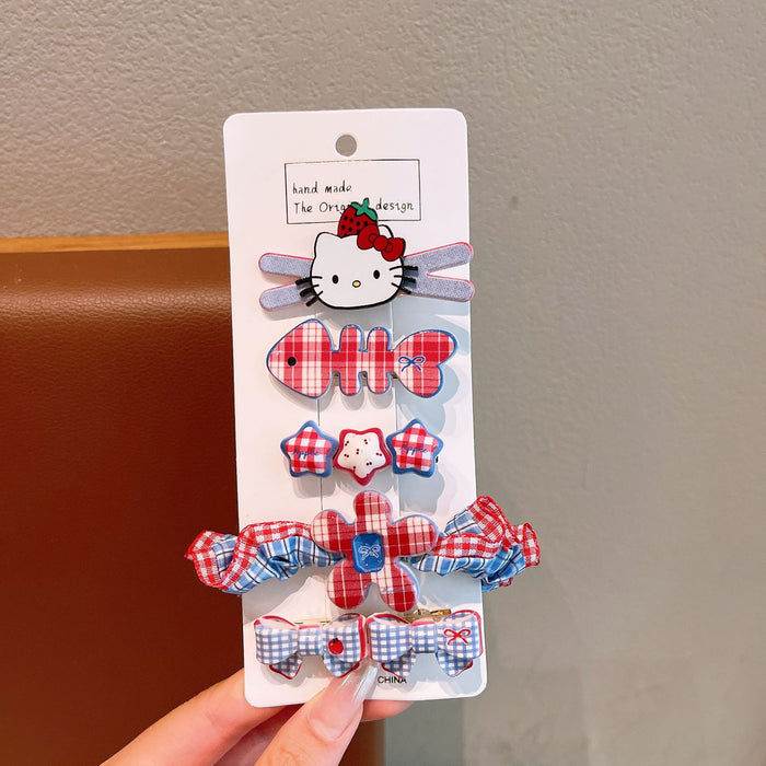 Wholesale Children' s Cute cartoon hair clip
