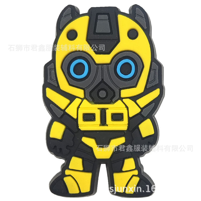 Wholesale 50pcs Cartoon Hole Shoes Buckle Decorative Buckle  Shoes Charms