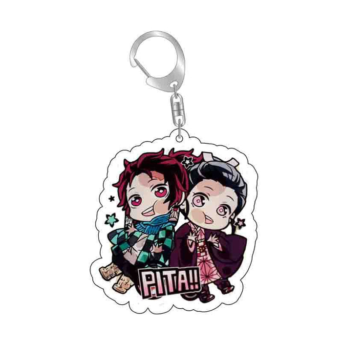 Wholesale Cartoon Acrylic Keychains JDC-KC-XinF007