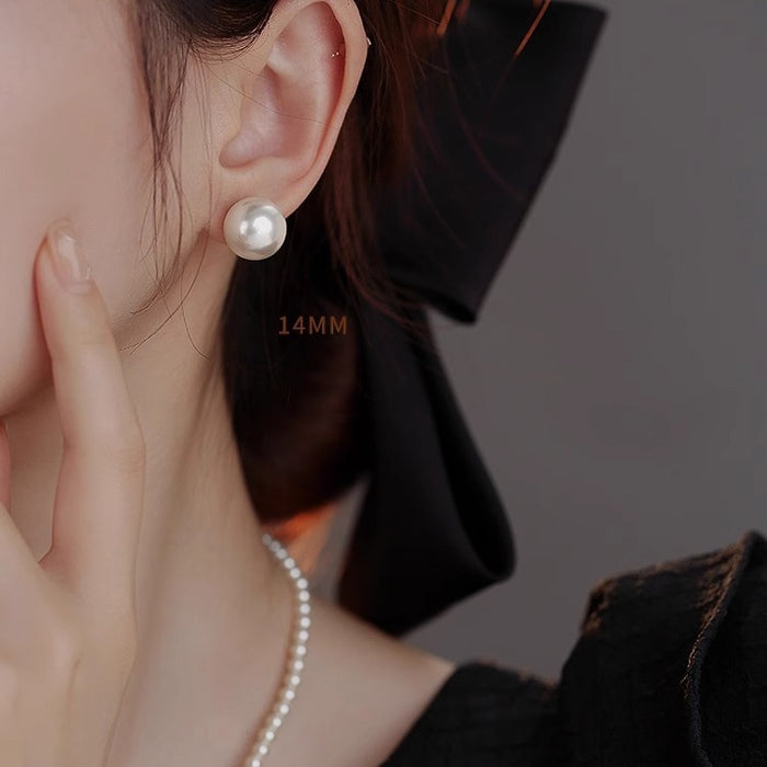 Wholesale  Pearl S925  silver earrings  earrings ear clip