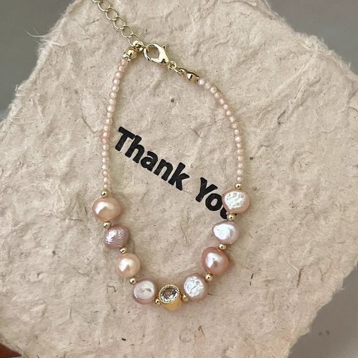 Wholesale  Freshwater Pearl Beaded Bracelet for Women All-match Bracelet