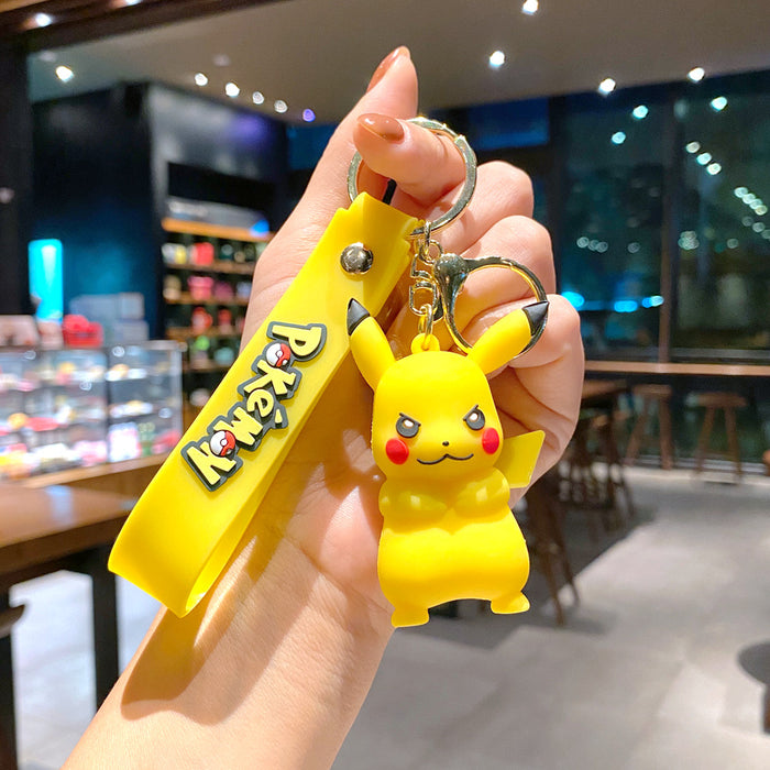 Wholesale Drip Glue Cartoon Doll Keychain JDC-KC-Gongz053