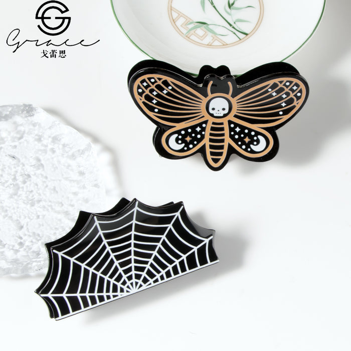 Wholesale   Web Bat Claw Hair Clip For Women Handmade Acrylic Fashion Hair Accessory Chic Gift
