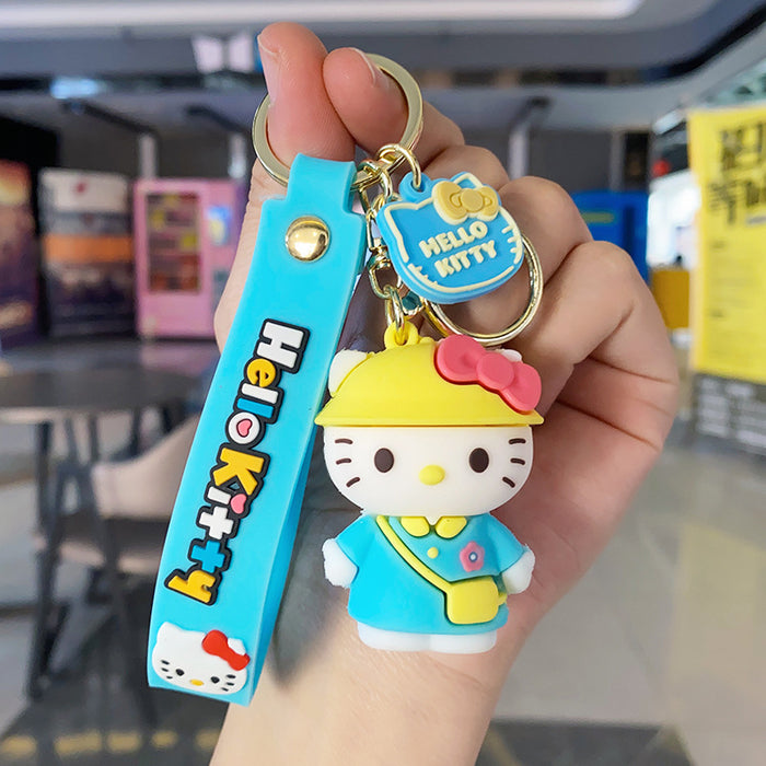 Wholesale PVC Cartoon Doll Keychain JDC-KC-NLu012