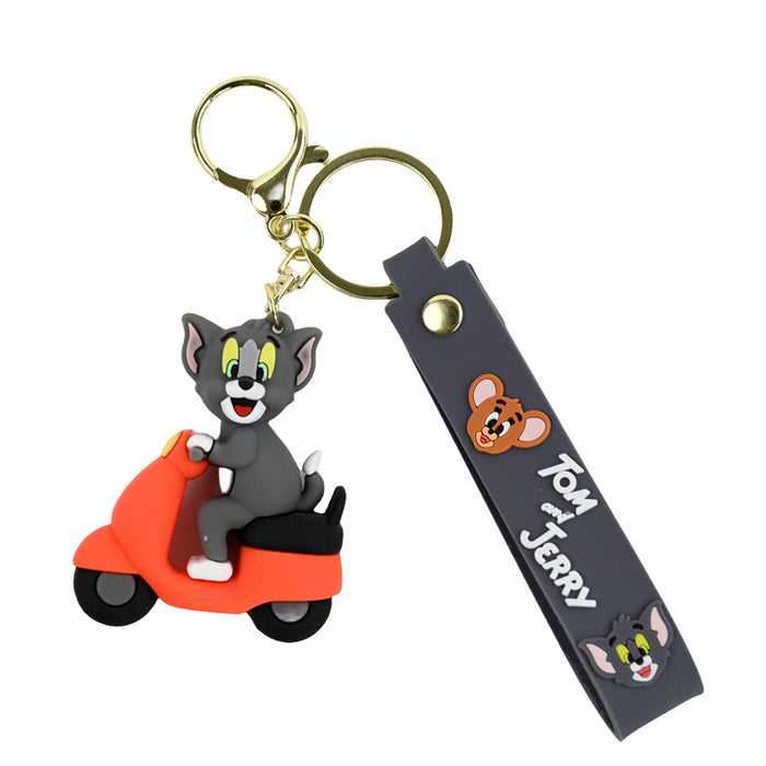 Wholesale PVC Cartoon Doll Keychain JDC-KC-BaoDou011