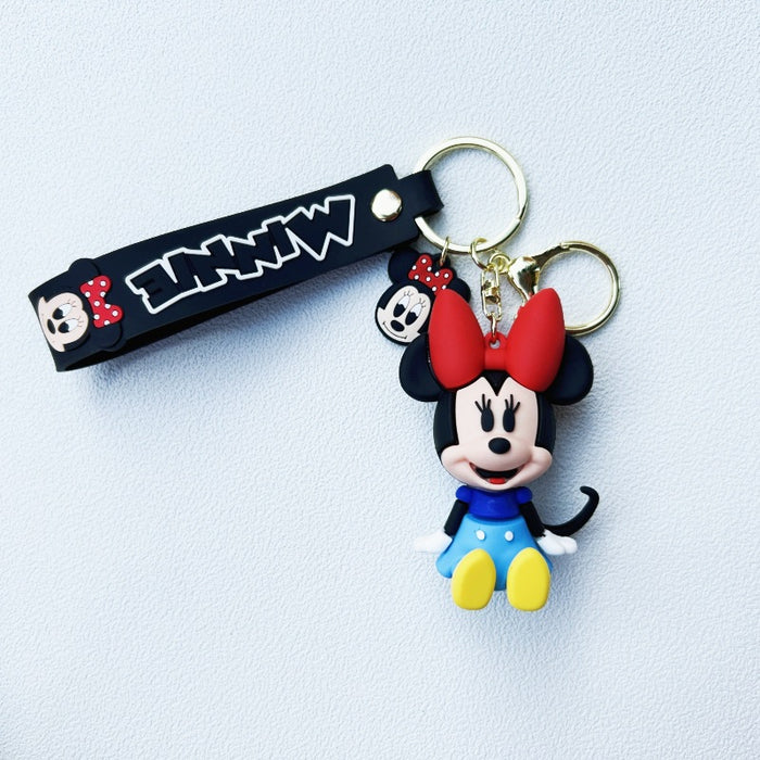 Wholesale PVC Cartoon Doll Keychain JDC-KC-WuYi136