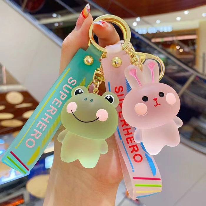 Wholesale Cartoon  Cute Key Chain  Key Pendant School Bag Hanging Doll Keychain