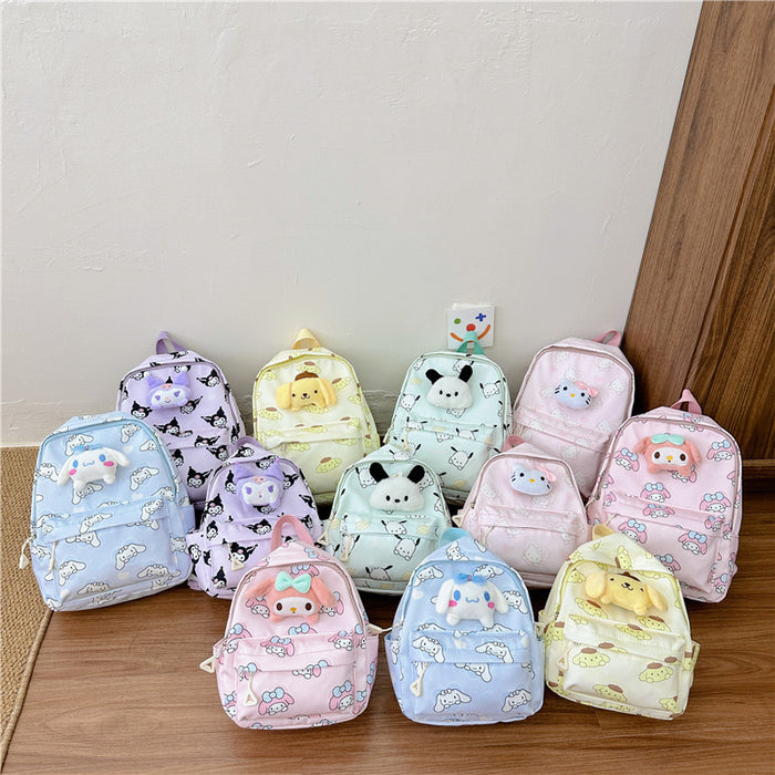 Wholesale Nylon New Children's Backpack Travel Backpack JDC-BP-YuanDuo013