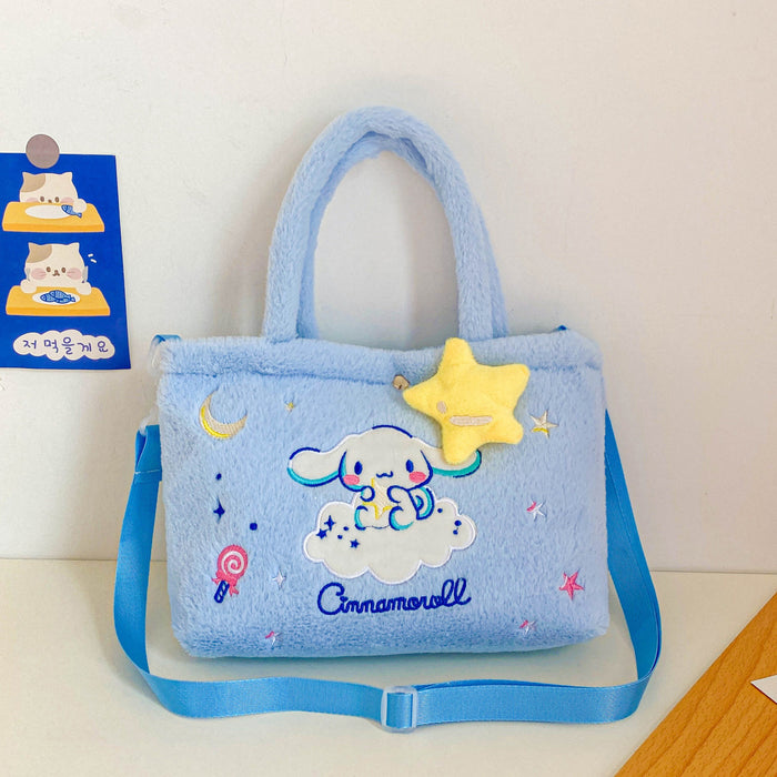 Wholesale Cartoon Plush Small Shoulder Bag for Girls Handbag