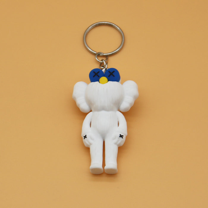 Wholesale Simple Cute Doll Bear Pendant Keychains