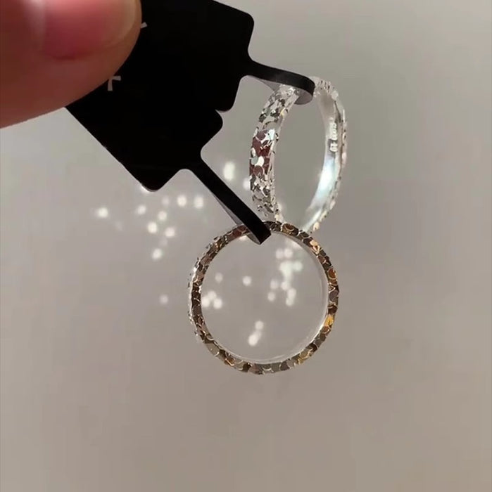 Wholesale Full silver closed-end ring for women, with a light luxury and high-end feel, finely crafted pure silver ring