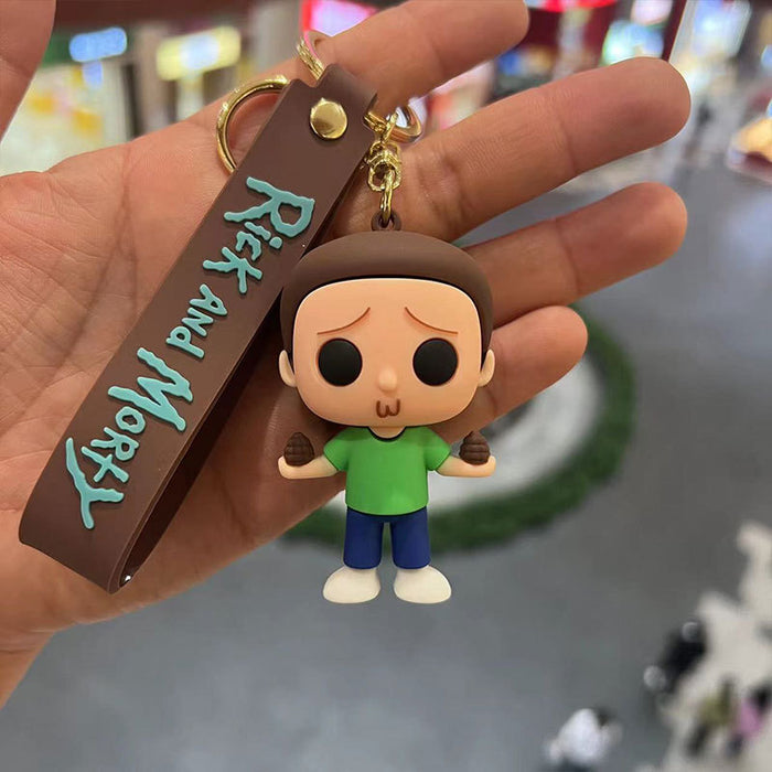 Wholesale PVC Cartoon Doll Keychain JDC-KC-XingS018