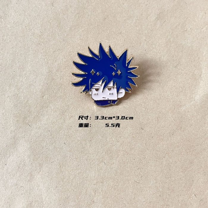 Wholesale Brooch, male and female student backpack, medal accessories, cute metal badge