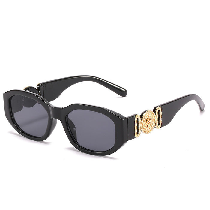 Wholesale New personalized sunglasses, irregular small frame sunglasses, fashionable and high-end sunglasses