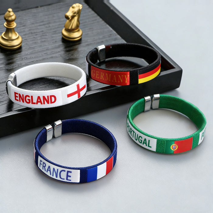 Wholesale 2026 World Cup National Team Bracelet