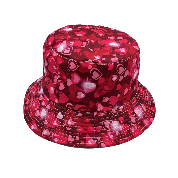 Wholesale Cotton Valentine's Day Bucket Hat JDC-FH-AXing018