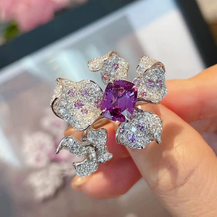 Wholesale Ring, women's mouth, light luxury, high-end sense, niche design, elegant temperament, versatile