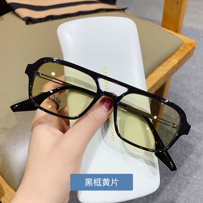 Wholesale PC Double Bridge Hollow Sunglasses JDC-SG-XIa055