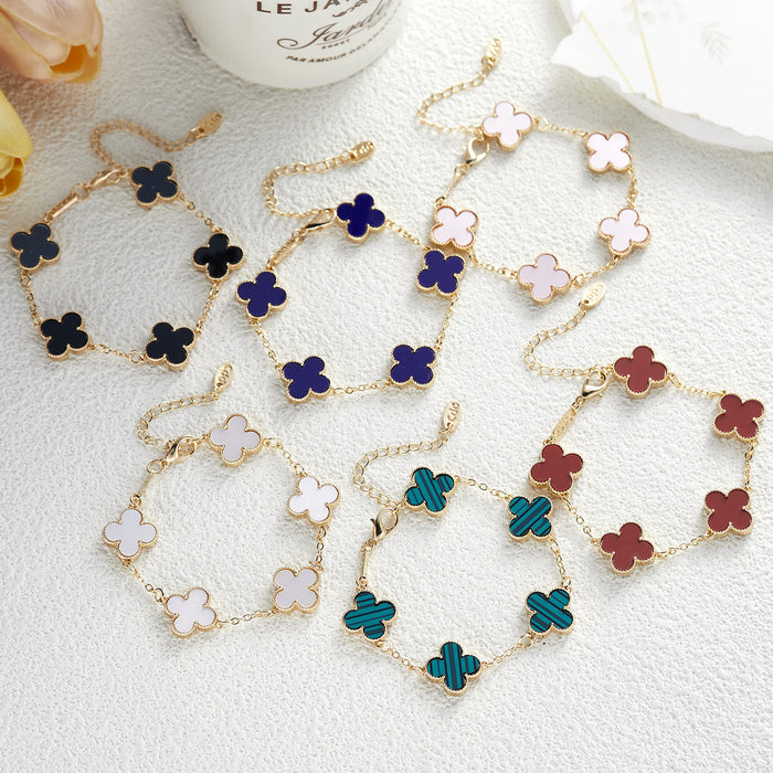 Wholesale Four Leaf Clover Bracelet JDC-BT-Chuya004