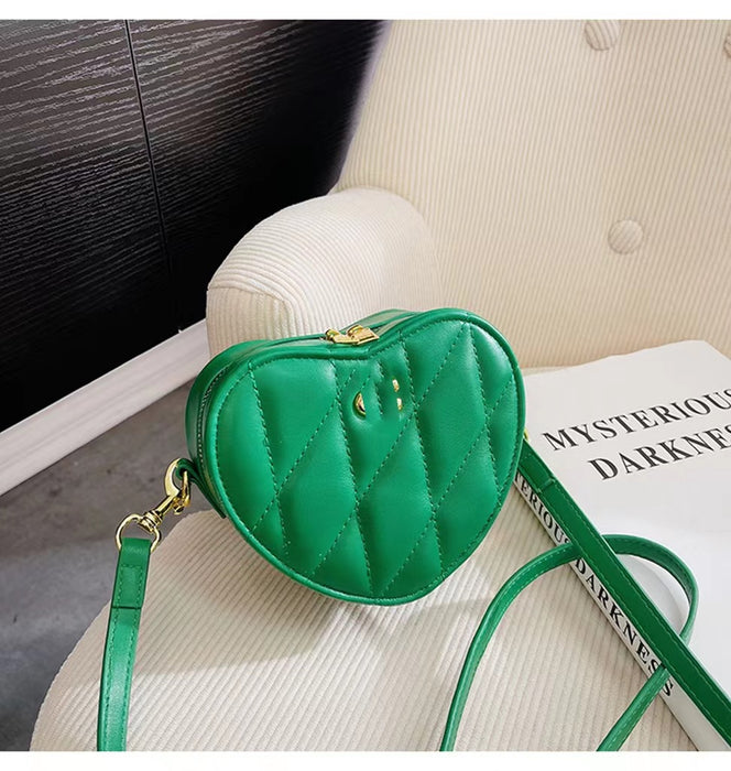 Wholesale love bag shoulder bag rhombus embroidered red envelope bag women's