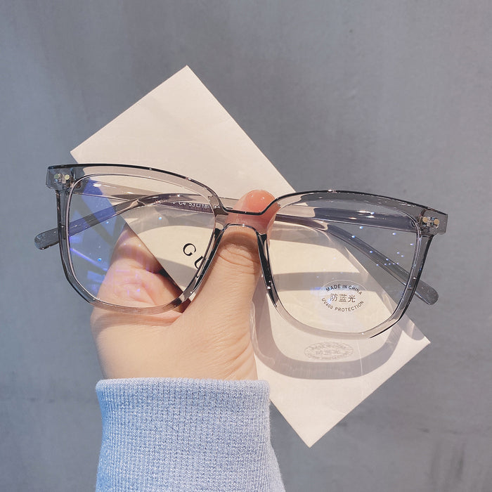 Wholesale Anti blue light glasses frame slimming frame glasses frame flat lens
