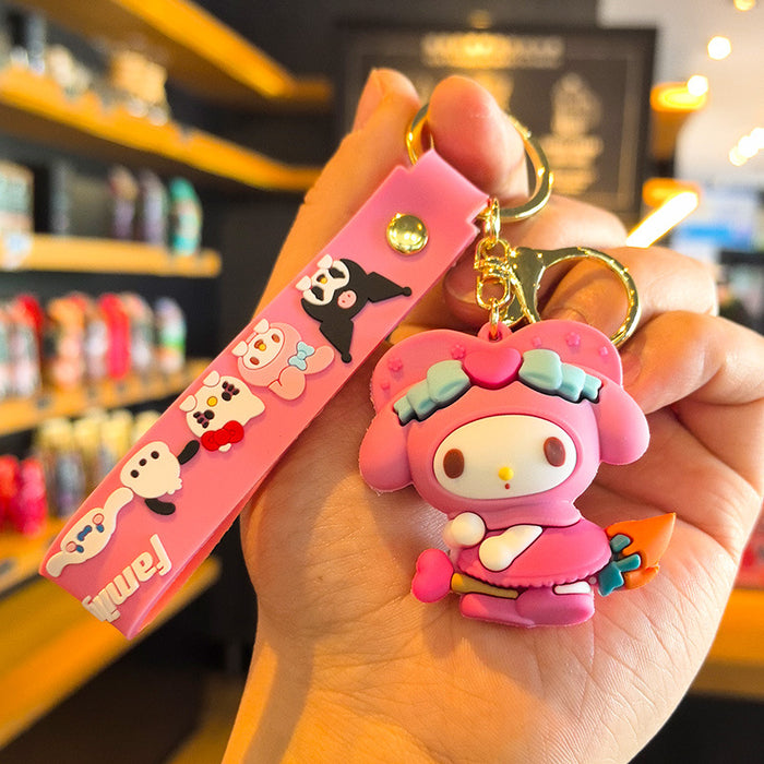 Wholesale Magic Cute Doll Pendant Schoolbag Keyring