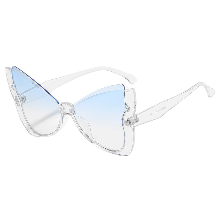 Wholesale Fashionable square new sunglasses, trendy large frame personalized street photography glasses