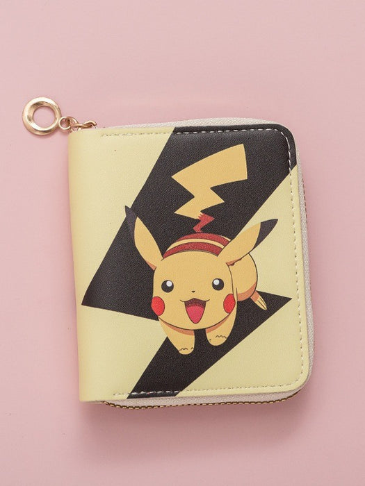 Wholesale Cartoon Anime Short Zipper Small Wallet