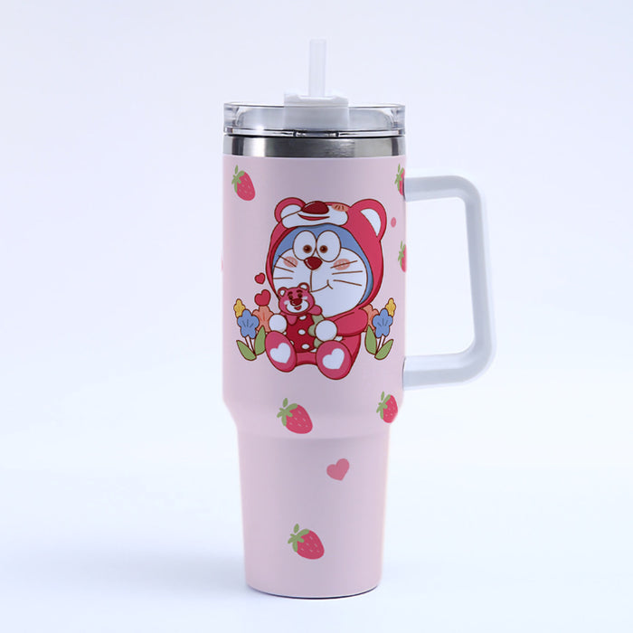 Wholesale Cartoon Pattern 3D Printing 40oz Car ice bullies cup Thermos Cup