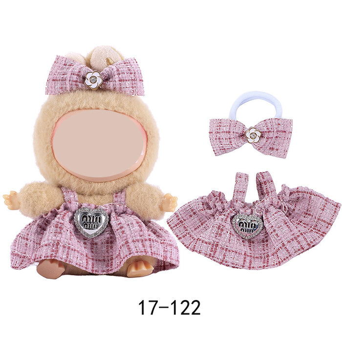 Wholesale Pull-Up Baby Clothes 8-Shaped Plaid Overalls Set