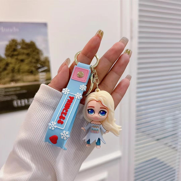 Wholesale Cartoon Doll Silicone Keychain JDC-KC-JuShu038