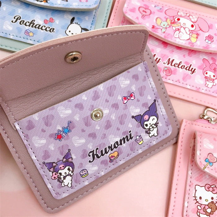 Wholesale PU Cartoon Casual Multi-card Slot Three-layer Wallet JDC-WT-YaLL009