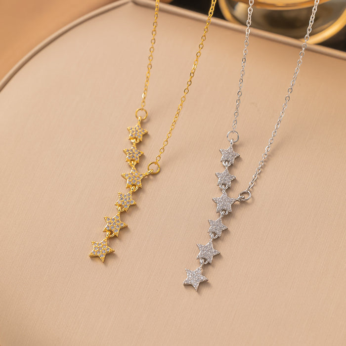 Wholesale Dazzling Star Necklace choker necklace