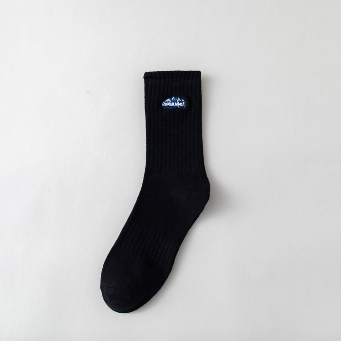 Wholesale Versatile unisex mid tube socks with thick thread mesh for couples