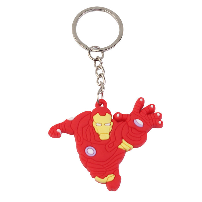 Wholesale PVC 10-pack Cartoon Anime Hero Keychains JDC-KC-MiLai004